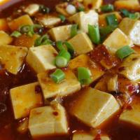 Ma Po Tofu · Spicy.