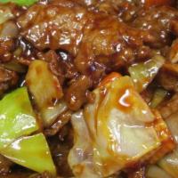 Szechuan Beef · Hot and spicy.