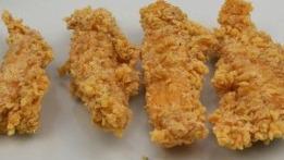 Fried Chicken Tenders (4Pc) · Crispy fried chicken tenders with dipping sauce and your choice of two sides.