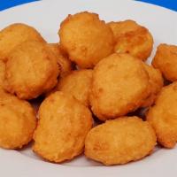 Corn Nuggets · Ball of battered fried corn.