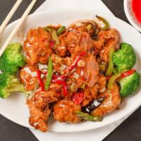 General Tao'S Chicken · Chicken chunks stir-fried with sophisticated sauce. Hot and spicy.