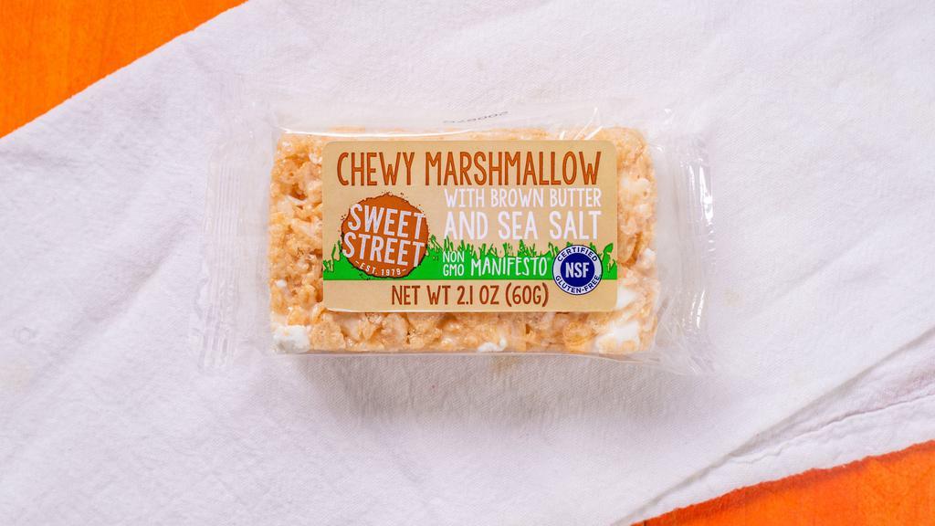 Sweet Street Manifesto Marshmallow Bar · Chewy marshmallow with brown butter and sea salt. 
Too good!!!