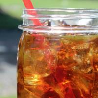Sweet Tea · Freshly brewed Lipton tea made sugar and served with ice