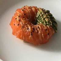 Salmon & Avocado Donut · *This item may be cooked or served to order. Consuming raw or undercooked meats, poultry, se...