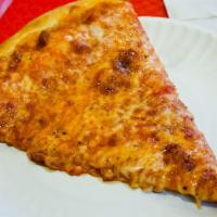 Pizza By The Slice · Your choice of toppings on a cheese slice! Let's get choosing!