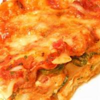Meat Lasagna · Ultimate Meat Lasagna with marinara Sauce and Mozzarella cheese.