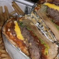 The Big Daddy Classic Hamburgers (Hamburguesa Clasica) · Beef or chicken, bacon, ham, cheese, egg, lettuce, tomato,  and potato sticks. Mayo and ketc...