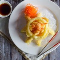 Shrimp Tempura · Deep fried shrimp and vegetable tempura