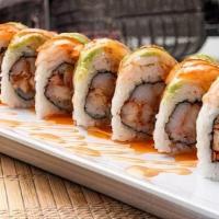 Reggae Roll · Because it doesn’t have to be rock, to be rock-n’-roll. Crab stick and Cajun-seasoned crawfi...