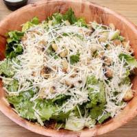 Small Caesar Salad · Romaine, Parmesan, Croutons Served With. A Creamy Caesar Dressing