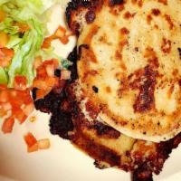 Pupusas · Handmade tortilla filled with your choice of filling