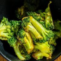 Broccoli · Honey garlic.