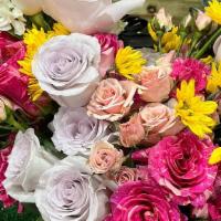 Caja De Flores · Caja de flores variedad de colores