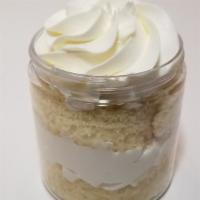 Wedding Cake Jar · These tasty cake jars are the equivalent of 3 cupcakes.