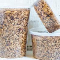 Sobol Home-Made Granola  · It's our homemade granola which contains nuts. (cashews and almonds)
