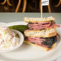 Junior’S Pastrami · Served on rye with mustard.
