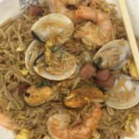 House Special Seafood Fried Rice · Mussel ,Clams,Jumbo Shrimp,Sausages with Cajun flavor