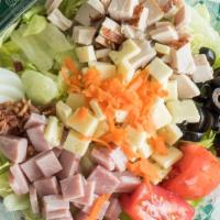 Build Your Own Salad · Choice of greens, up to five toppings and dressing. Additional toppings extra. .99 per addit...