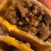 Beef And Cheese Emapanada · 