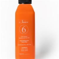 6- Immunity Blend · Orange, Lemon, Ginger, Carrot. ALL Fresh and organic.