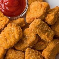 Chicken Nuggets · 6 Piece deep fried chicken nuggets