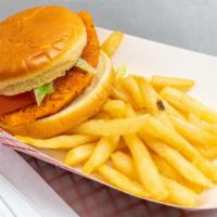 Spicy Chicken Sandwich Combo · Our Spicy Chicken sandwich is a fried spicy chicken patty that is prepared on a bun with may...