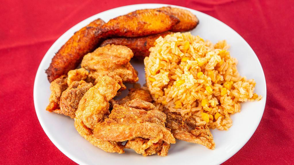 Fried Chicken · Masas de pollo.