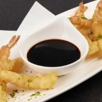 Shrimp Tempura · Crunchy tempura shrimp.