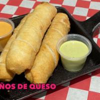 Tequeños De Queso · Cheese tequeños.