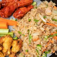 10 Pieces With Fried Rice · 