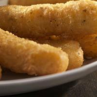 Cheese Stix · Served with Marinara Sauce and Parmesan Cheese