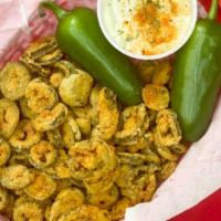Major'S Fried Jalapeno Bites · Lightly Fried served with Ranch