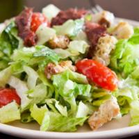 Caesar Salad · Add Shrimp 6.99, Chicken 5.99, Fish 5.99, Steak 6.99 extra
