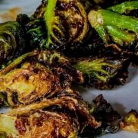 Brussel Sprouts · Flash fried and seasoned with house seasoning