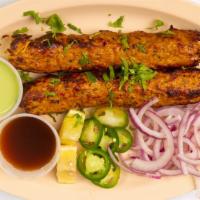 Chicken Seekh Kabab(2Pc) · Grill mince chicken kabab