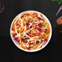 Call For Coleslaw · (Vegetarian) Shredded cabbage and carrots dressed in mayonnaise and apple cider vinegar.