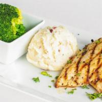 Dual Boneless Grilled Chicken Breast · Two marinated chicken breasts grilled to perfection.
