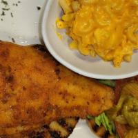 Fried Fish Sandwich · Catfish, whiting or tilapia.