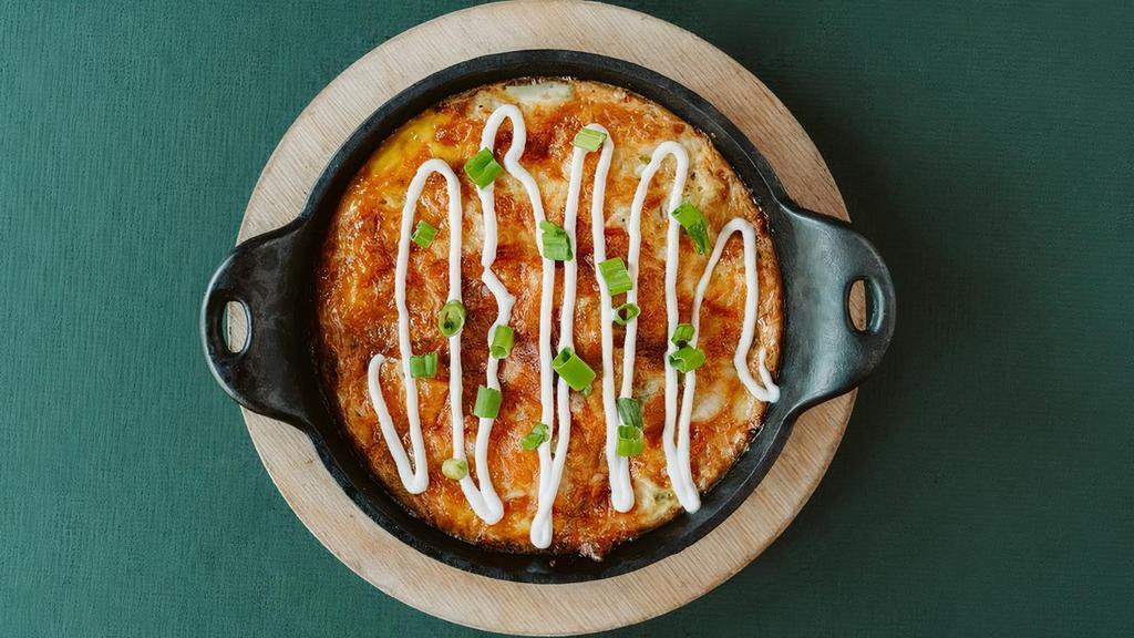 Build Your Own Frittata · Looking for a high protein, low carb option? Our egg frittatas are oven fired in a cast iron skillet with all your favorite toppings inside.