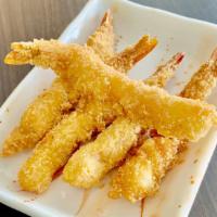 Tempura Shrimp (5 Pieces) · Fried jumbo shrimp served with special sauce.