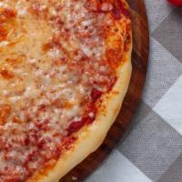 Cheese Pizza (Regular) · Basic Cheese Pizza. Marinara and Mozzarella