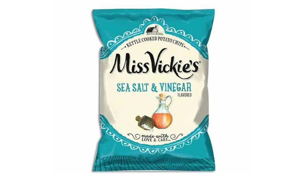 Miss Vickie'S Sea Salt & Vinegar Kettle Cooked Potato Chips · 