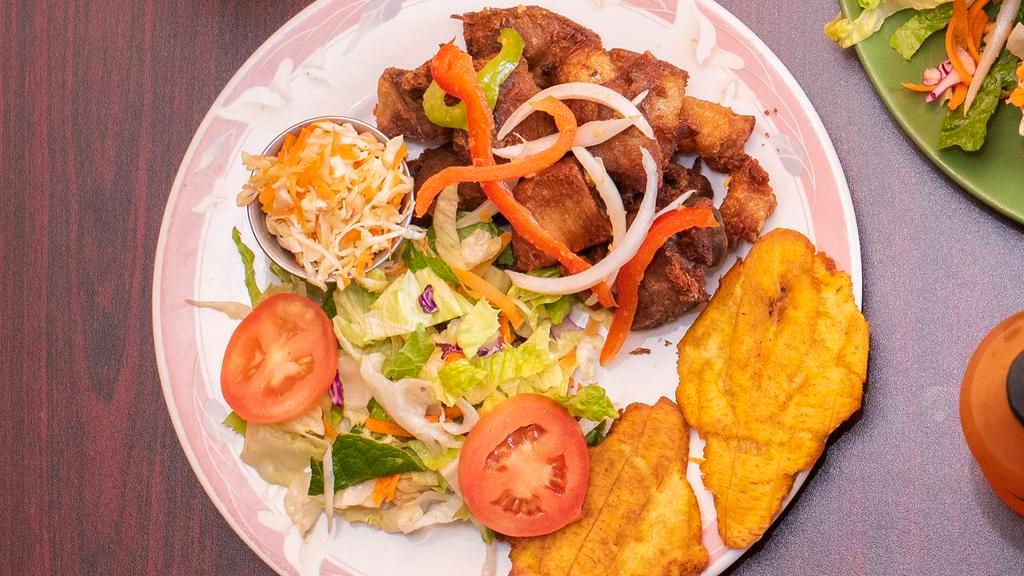 Chicharron De Pollo · Fried chicken chunks.