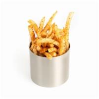 Togarashi Fries · Seasoned with Japanese chili powder and served with your choice of one sauce.