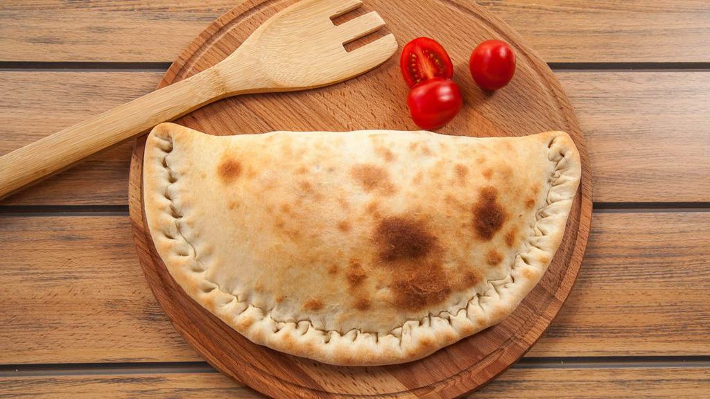 Cheese Calzone · Mouthwatering 16 inch calzone stuffed with Ricotta and Mozzarella Cheese.