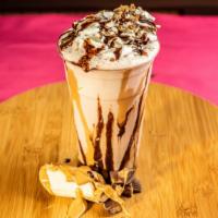 Pb N'B · Vanilla or chocolate ice cream blended with banana, peanut butter cup pieces and peanut butt...