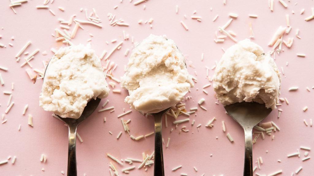 Toasted Coconut Ice Cream  (Pint) · Dairy free. A coconut lover's favorite , a coconut milk base ice cream with perfectly toasted coconut shavings.