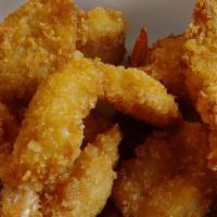 Fried Shrimp (5) · Fried jumbo shrimp served with special sauce.