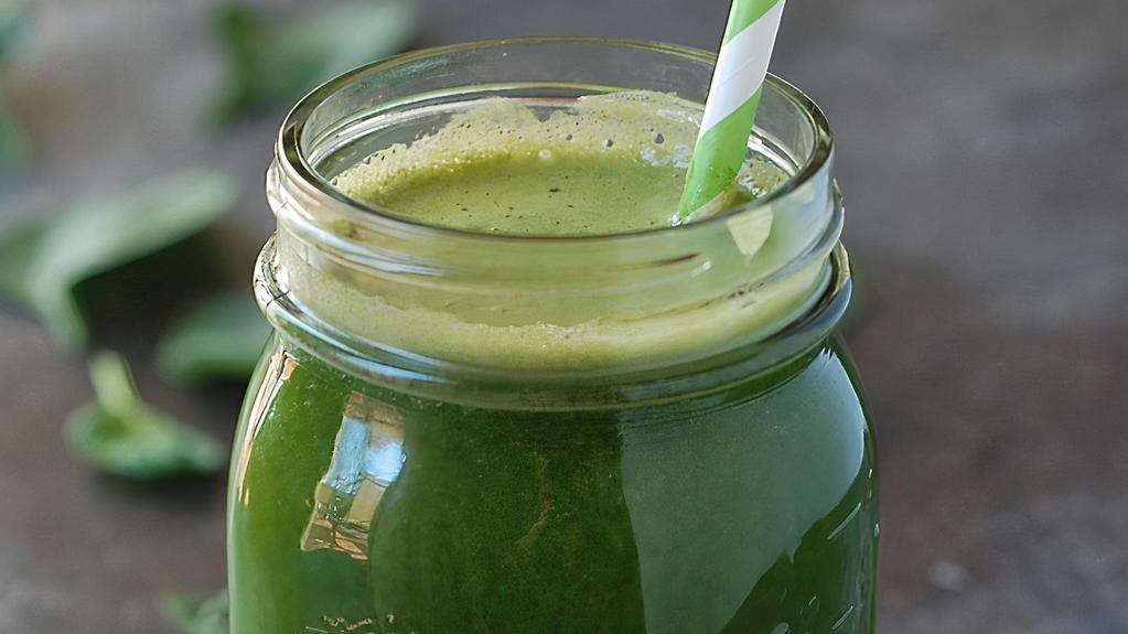 Kale, Spinach, Cucumber, Celery And Green Apple · 