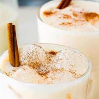 Chicha · Drink made of rice, condensed milk and cinnamon